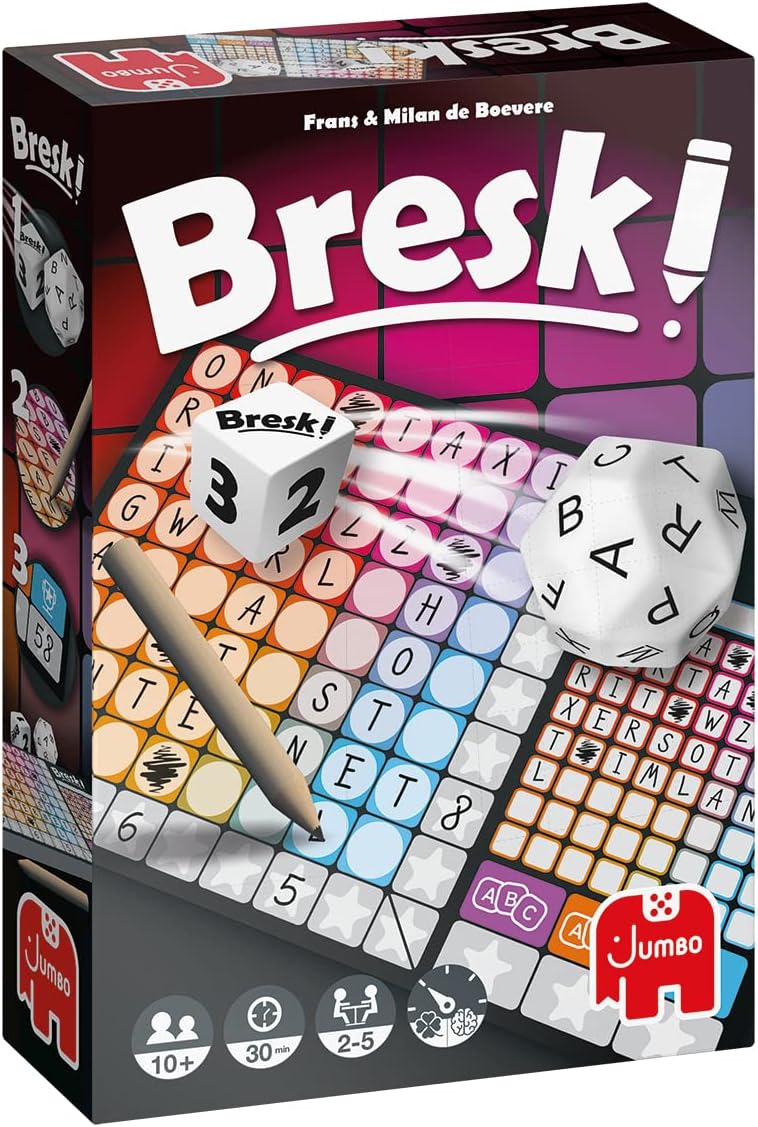 Jumbo – Bresk!, Juego de Mesa de Palabras a Partir de 10 años 🇪🇸