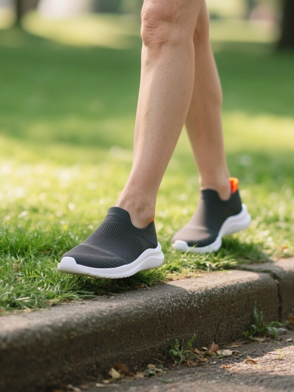 Zapatos de caminar cómodos, ligeros y transpirables con malla antideslizante para muj