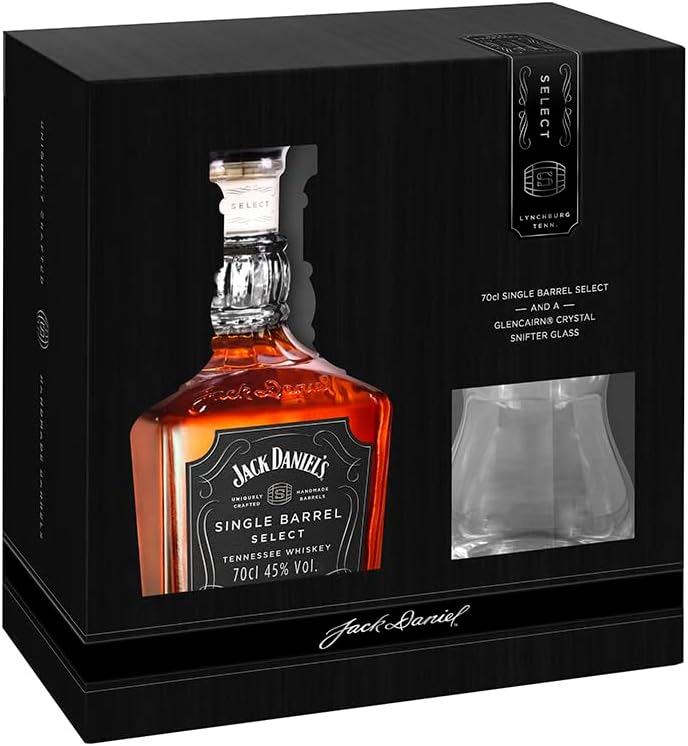 Jack Daniel’s Single Barrel Select 70cl – Tennessee Whiskey Pack Especial con Vaso. 4