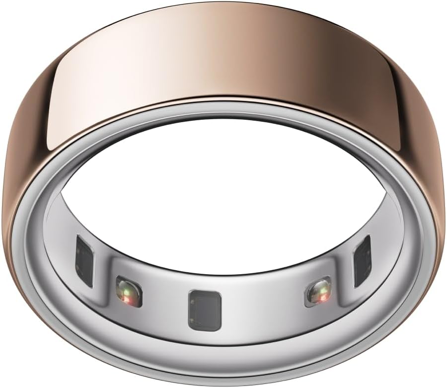 OURA Ring 4 Anillo Inteligente – Rose Gold – Talla 11 | Averigua tu Talla con el Kit 