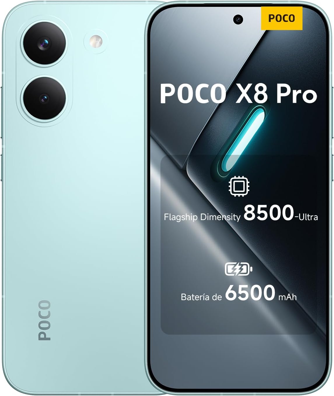 XIAOMI POCO X8 Pro – Smartphone de 8 512GB, Dimensity 8500-Ultra, batería de 6500 mAh
