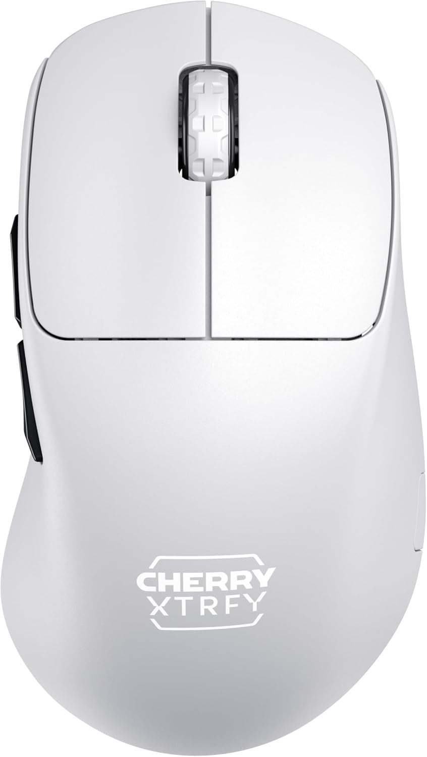 CHERRY XTRFY M64 PRO WIRELESS, Ratón Inalámbrico Ultrarrápido de Gaming, 2.4 GHz RF, 
