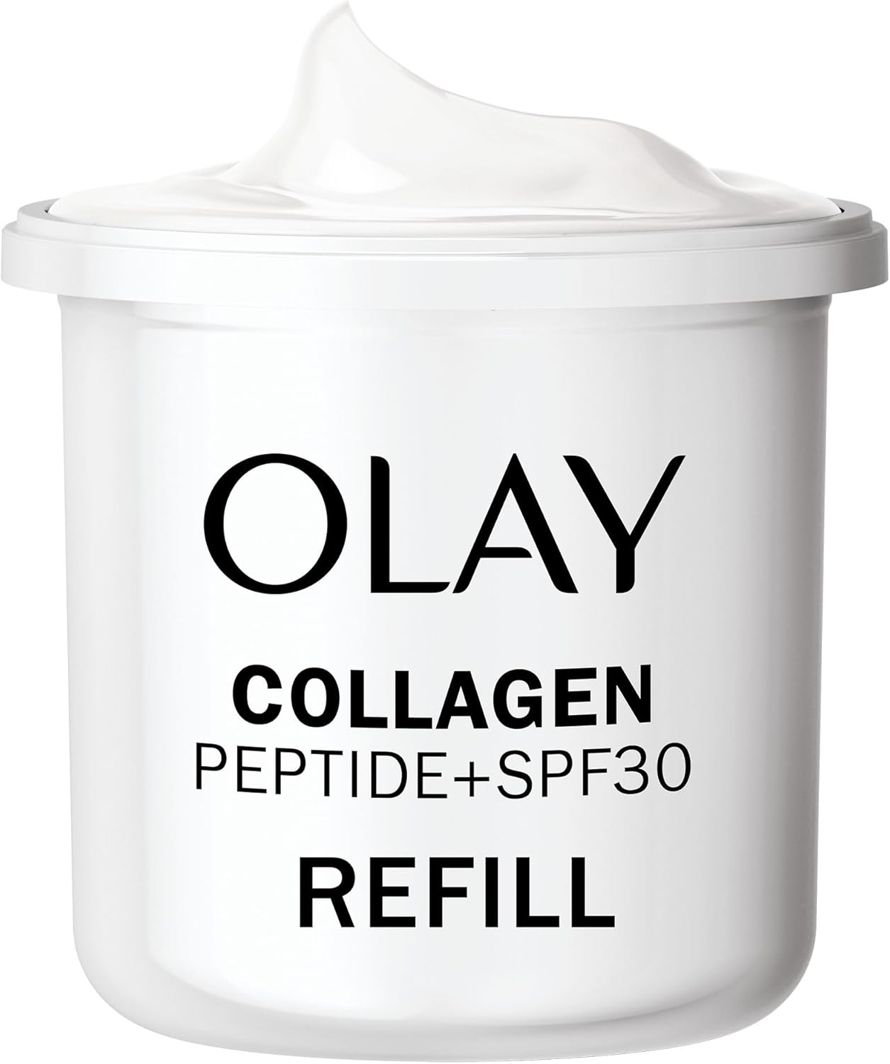 Olay Collagen Peptide Crema de Día Hidratante Facial SPF 30 RECAMBIO, Con Niacinamida