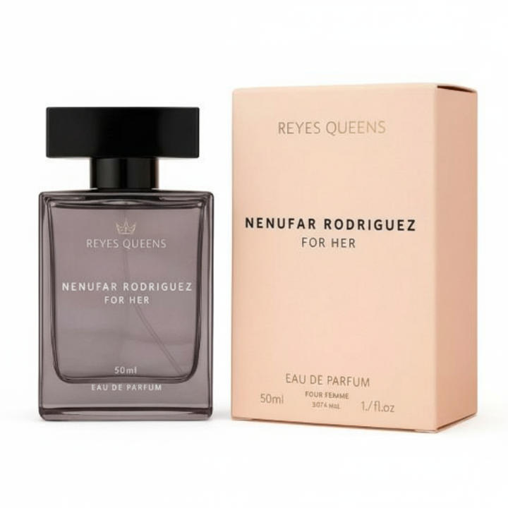 Perfume femenino Nenufar Rodríguez For Her Eau de Parfum 50ml de Reyes Queens, aroma 