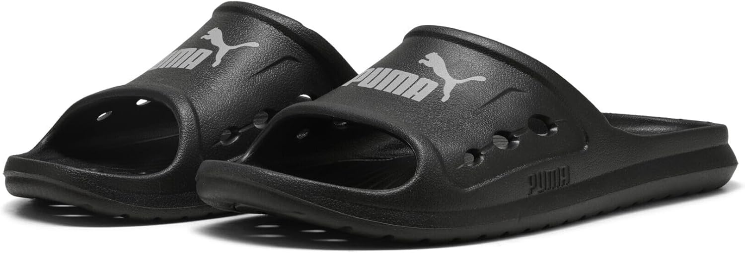 PUMA Divecat Adult Unisex Chancla DRY BLACK-GRAY ECHO,40.5 🇪🇸