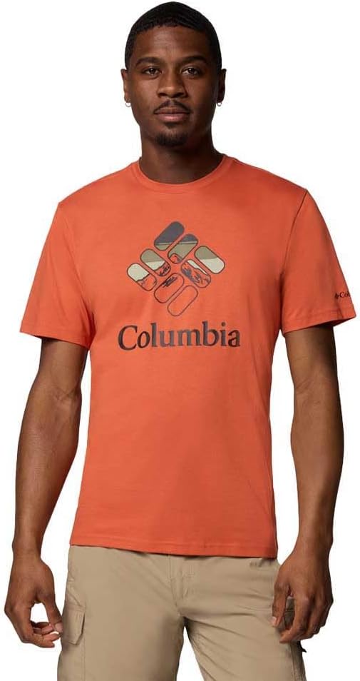 Columbia Hombre Camiseta, M Rapid Ridge Graphic 🇪🇸