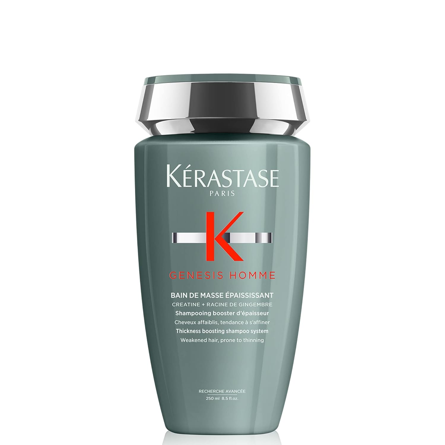 Kérastase Genesis Homme, Champú Anticaída para Aumentar Densidad, Para pelo fino y de