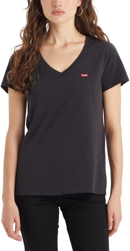 Levi’s Perfect V-Neck, Mujer, Caviar, XS 🇪🇸