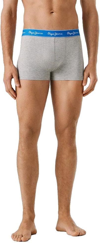 Pepe Jeans Calzoncillos para Hombre, Gris (Gris Jaspeado), M 🇪🇸