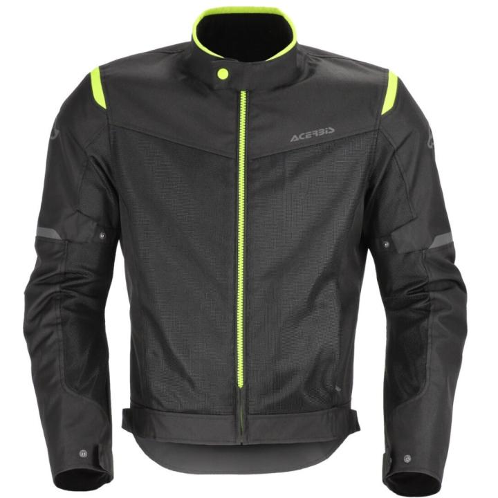 Chaqueta Acerbis CE Ramsey Vented 2.0 para Moto, Chaqueta de Verano Homologada CE, Ve