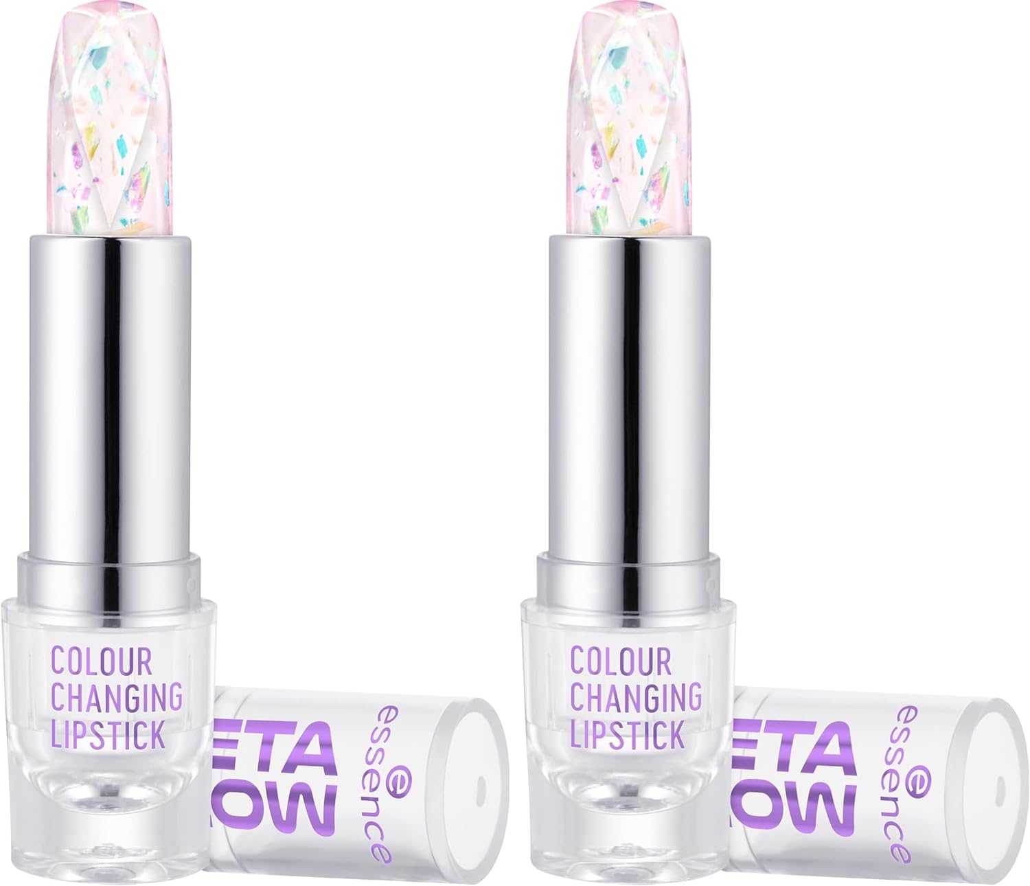 Essence Cosmetics BARRA DE LABIOS QUE CAMBIA DE COLOR META GLOW, adaptación al color,