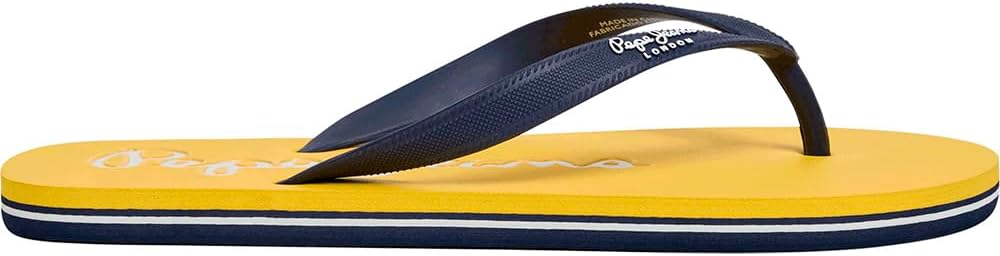 Pepe Jeans Bay Beach Party M – Zapatos para hombre, color amarillo (amarillo verano),
