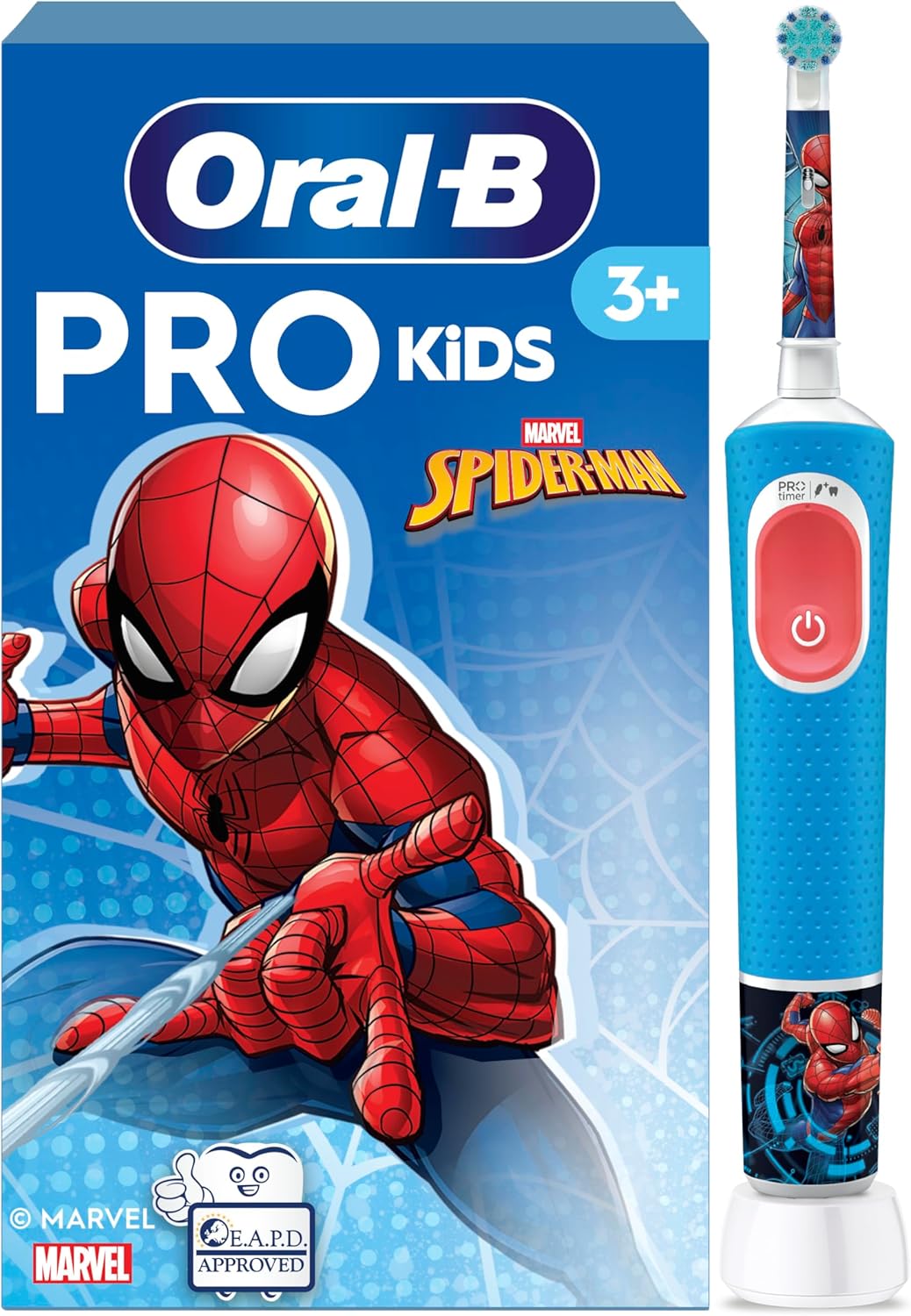 Oral-B Pro Kids Cepillo de Dientes Eléctrico Spider-Man para Niños  3 Años 🇪🇸