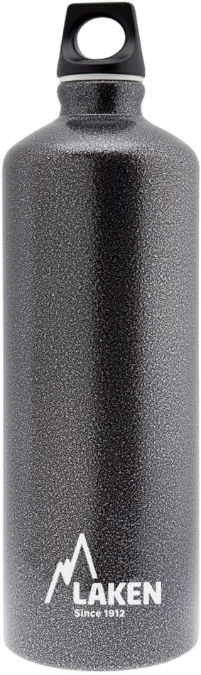 Botella Futura de Laken con tapón de rosca, boca estrecha 1 L Gris 🇪🇸