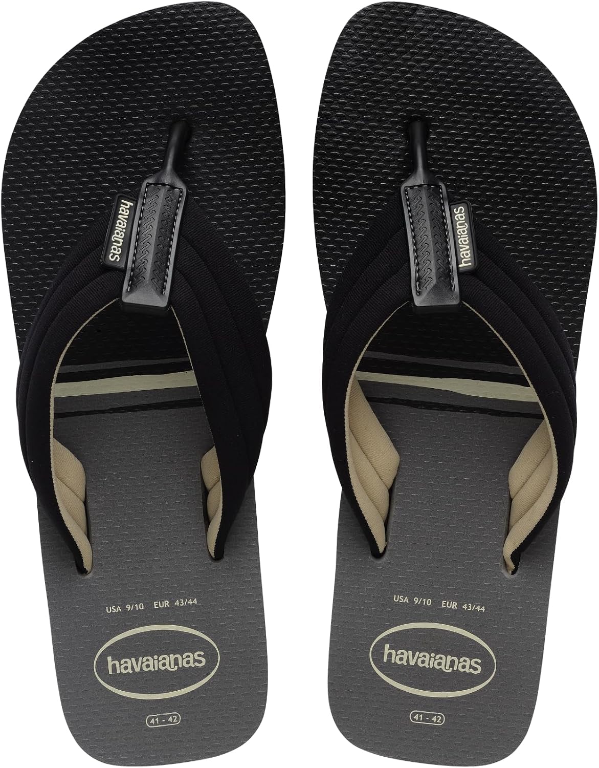 Havaianas – Urban Print, Chanclas Urbanas con Estampado, Tiras Anchas de Tela, Cómoda