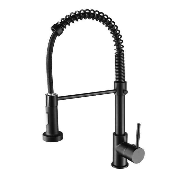 Grifo de resorte para cocina, agua fría y caliente 🇪🇸