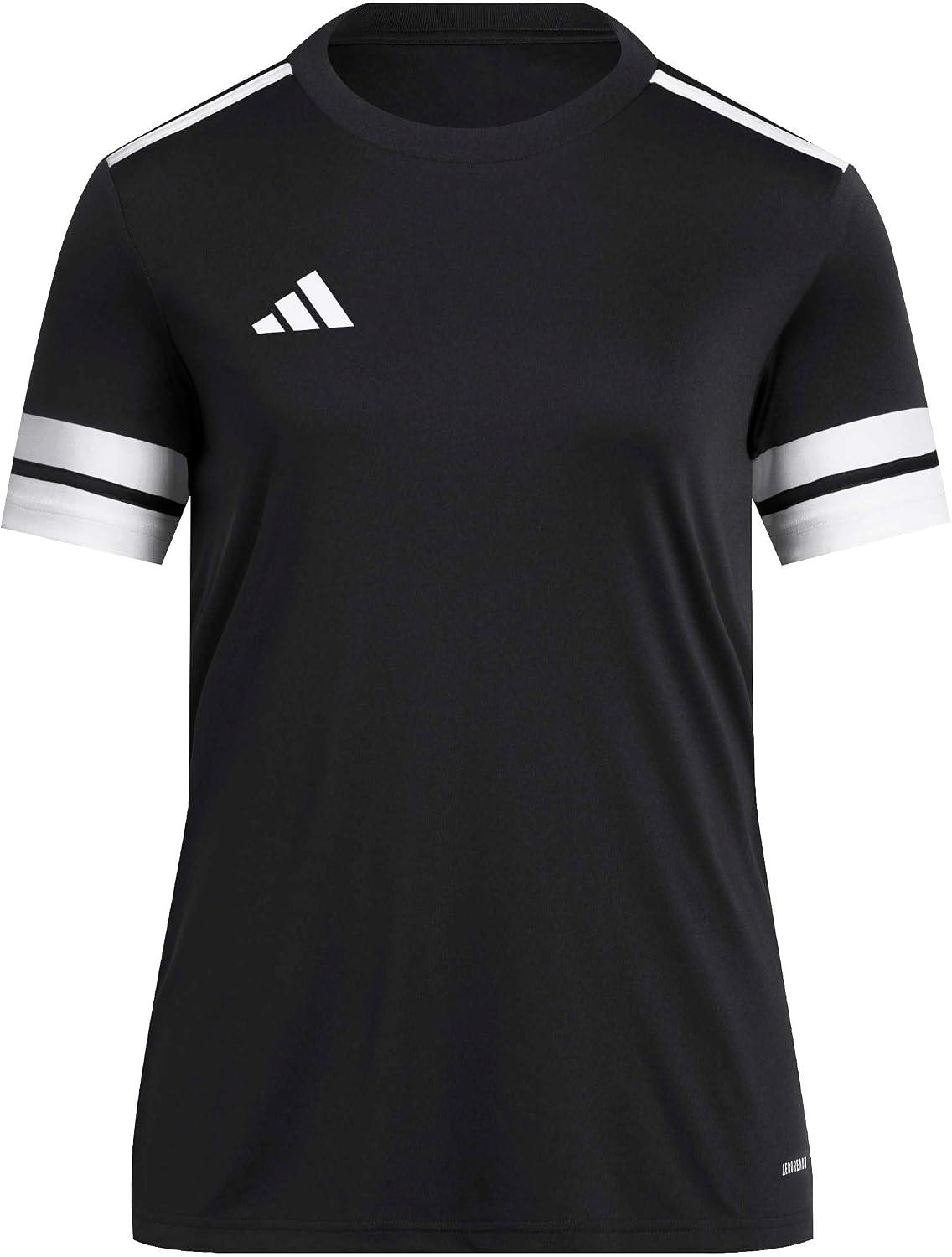 adidas Mujer Squadra25 Jersey Short Sleeve Shirt, Black/White, M 🇪🇸