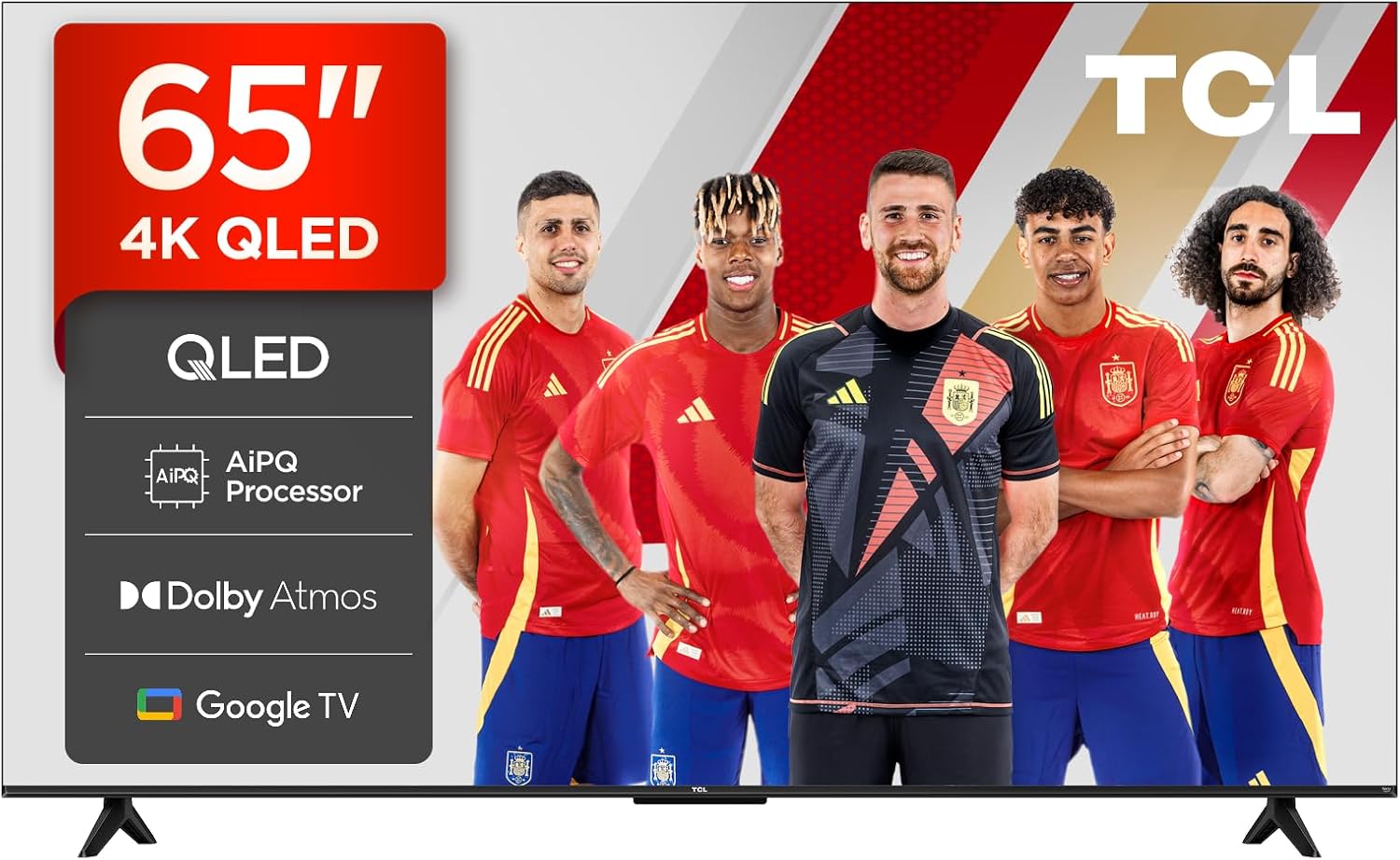 TCL 65T69C 65 Pulgadas QLED 4K HDR10  Smart TV, Google TV, Dolby Atmos 🇪🇸