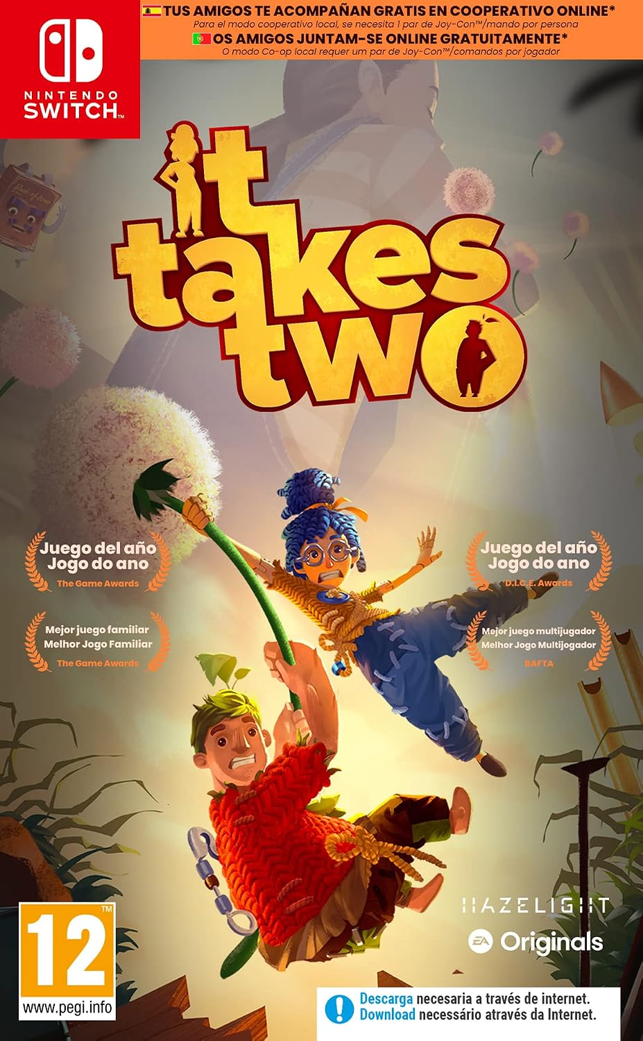 Electronic Arts It Takes Two | Nintendo Switch / Switch 2 |Videojuegos Castellano 🇪🇸