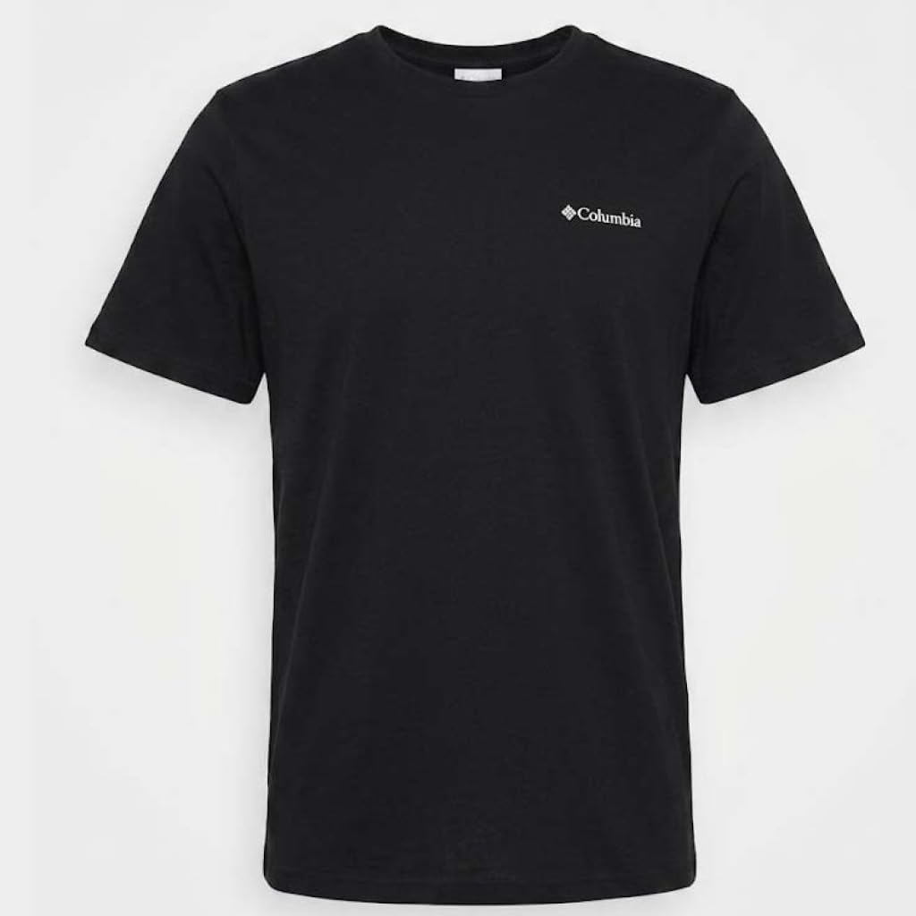 Camiseta Columbia CSC Basic, camiseta minimalista de algodón para hombre de estilo ve