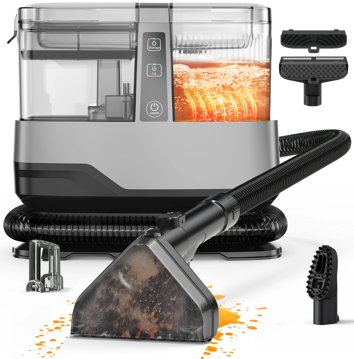 **Aspiradora OMESER de 600W para tapicería de RPET, potencia de succión de 17000Pa, t
