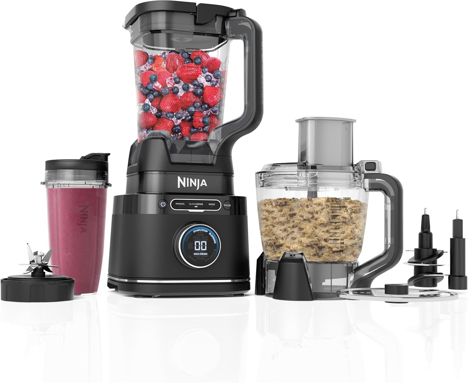 Ninja Detect Power Pro, Batidora y Procesador de Alimentos, Negro 🇪🇸