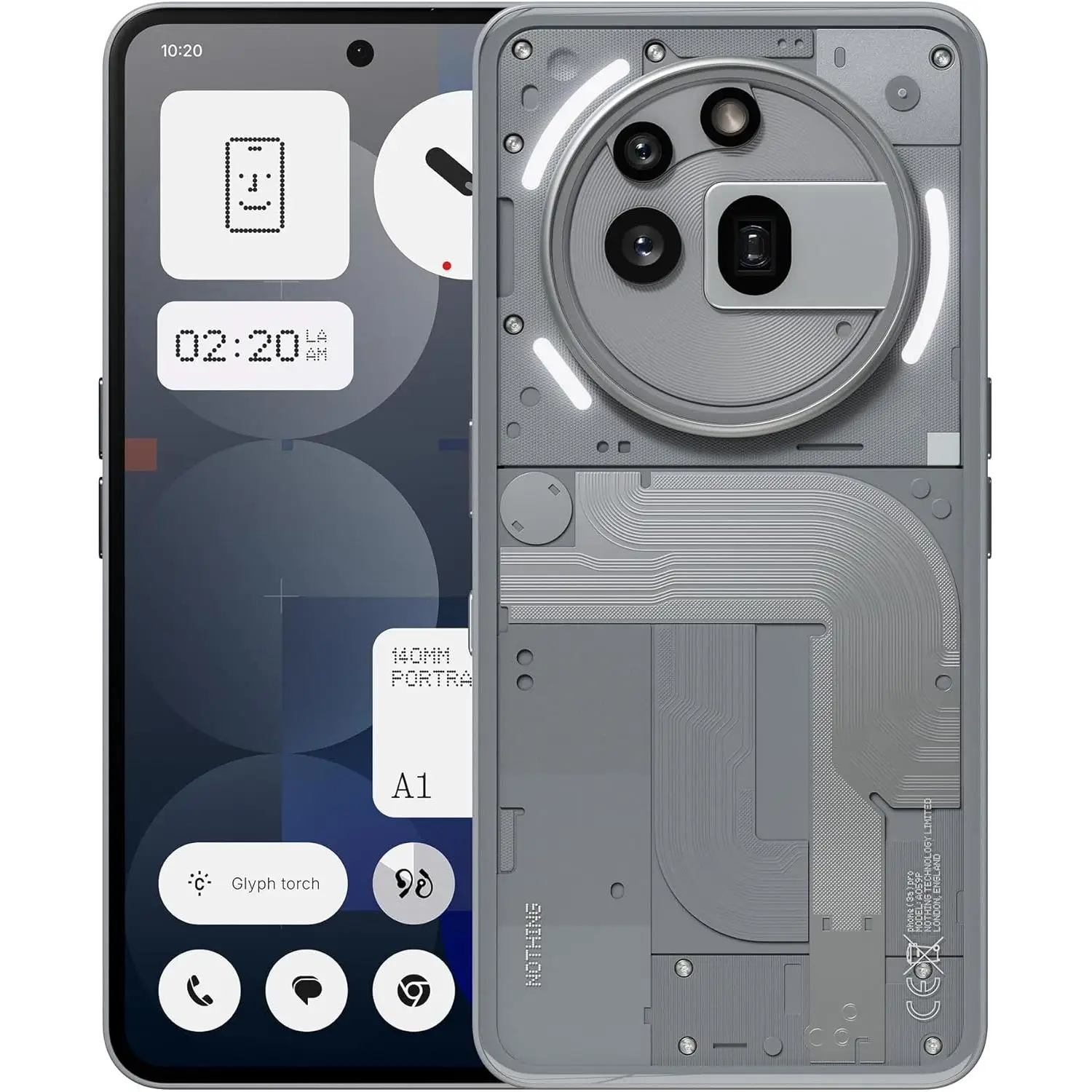 **Teléfono – Nothing Phone (3a) Pro, smartphone Android 5G con eSIM, 12GB+256GB, cáma