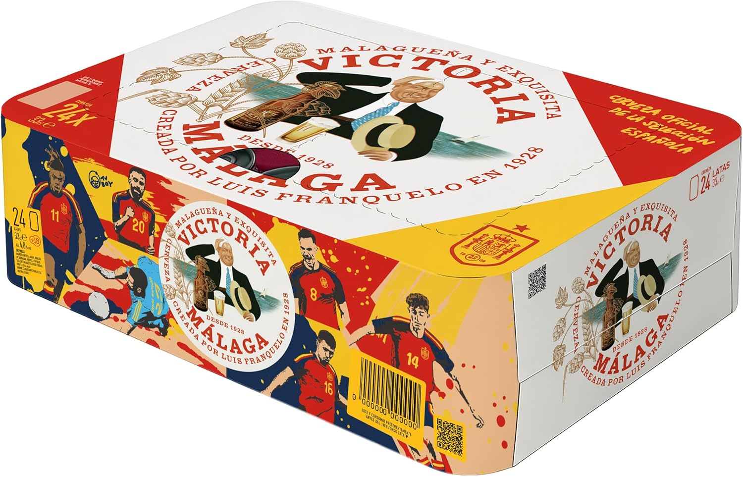 Cerveza Victoria pack 24 latas de 330 ml solo