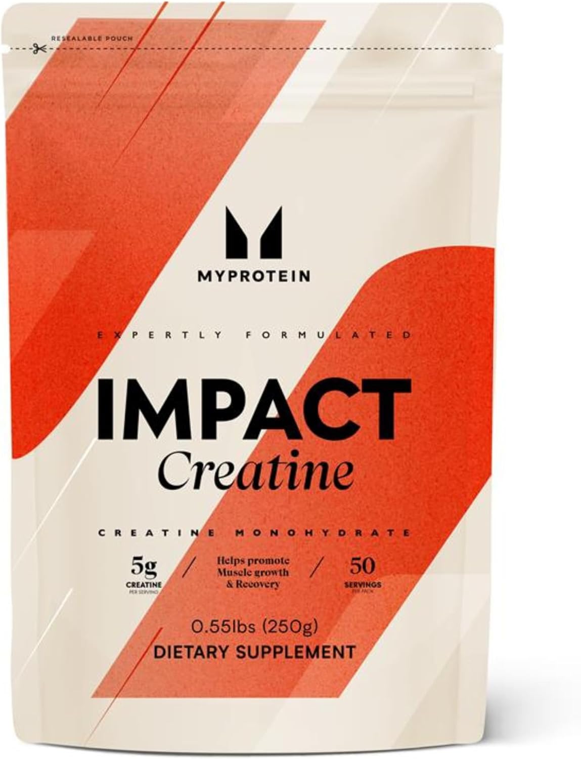 Creatina monohidrato Myprotein 1 kg solo