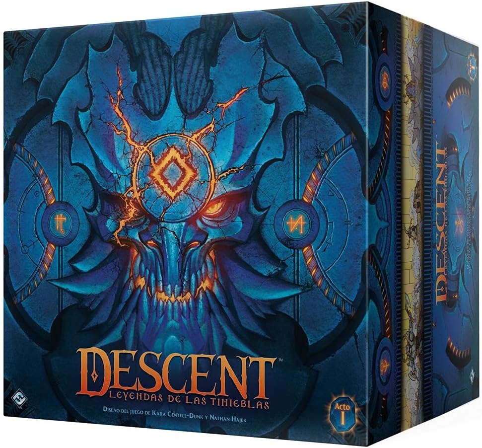 Descent: Leyendas de las Tinieblas, juego de mesa cooperativo solo