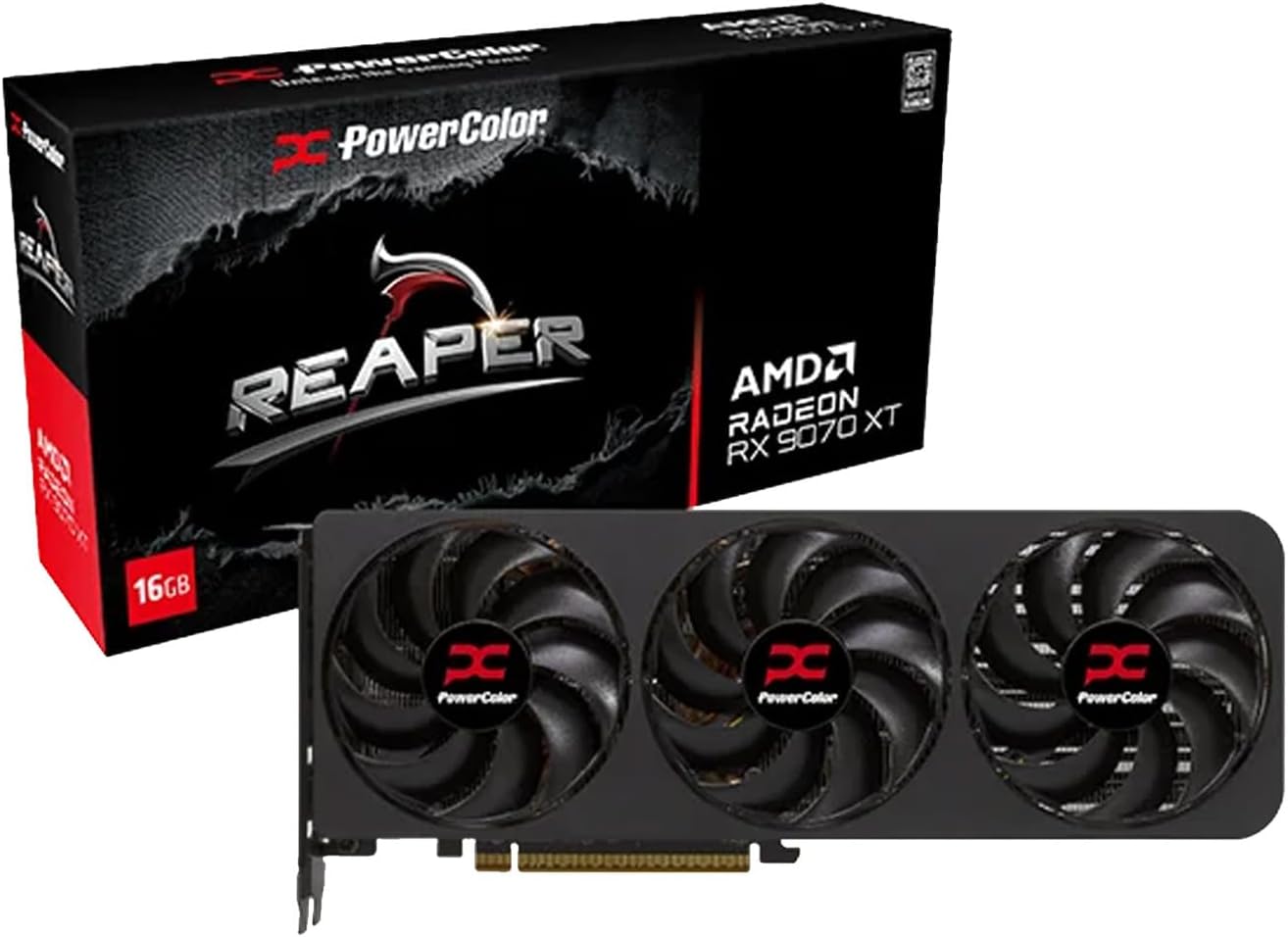 Tarjeta gráfica Powercolor Reaper AMD Radeon RX 9070 GRE 12GB solo