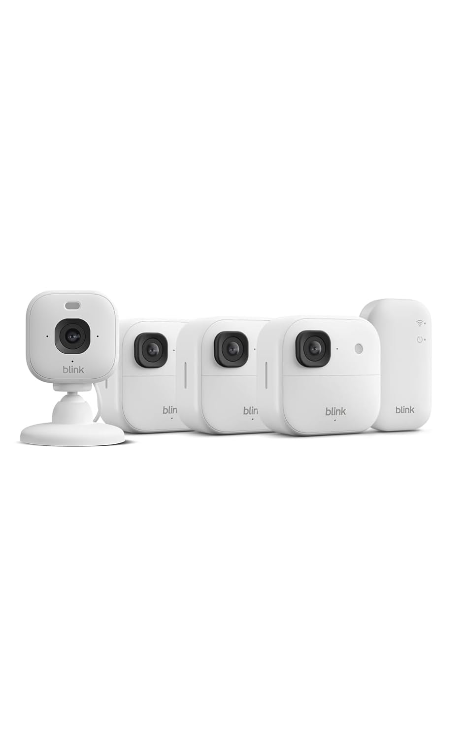 Pack 3 Blink Cámara Exterior 2K+ con Batería + 2 Cámaras Mini 2K+
