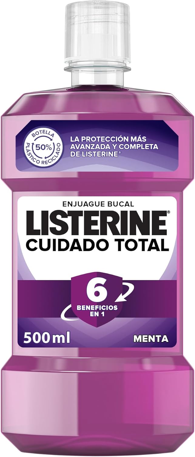 Listerine Cuidado Total Enjuague Bucal 500 ml