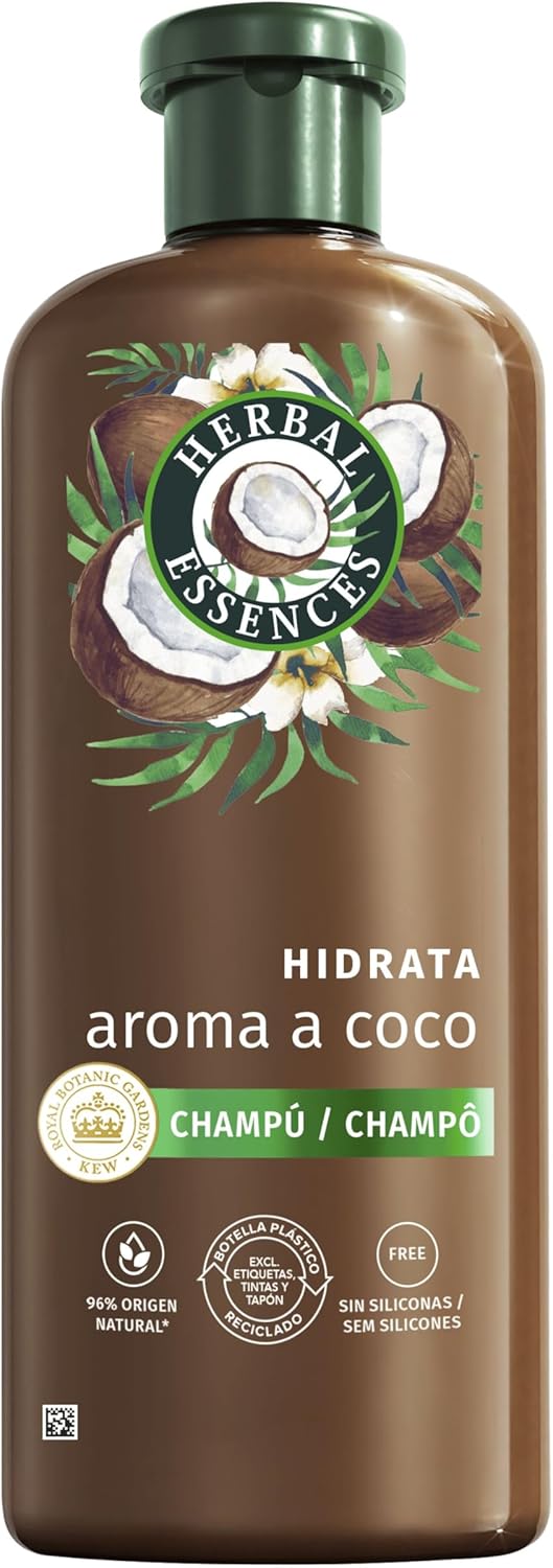 Pack 3 Herbal Essences Champú Hidratante Coco 350 m