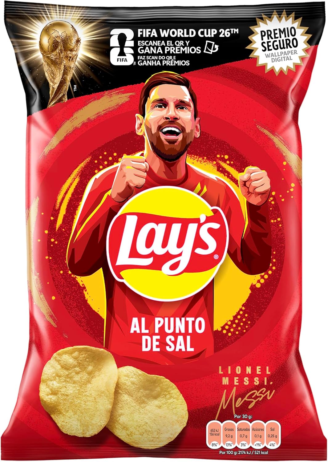 Lay's Horno Patatas al Punto de Sal 150 g
