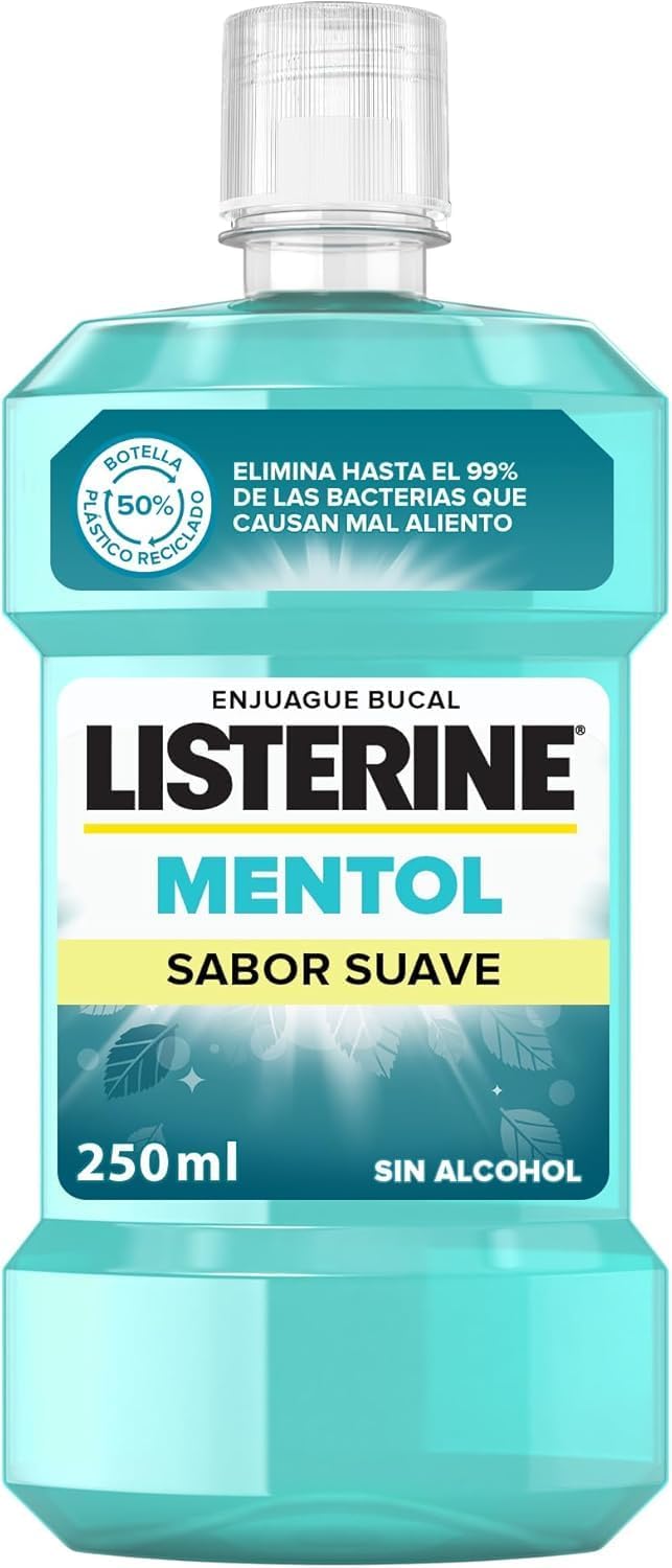 Listerine Enjuague Bucal Mentol 250 ml