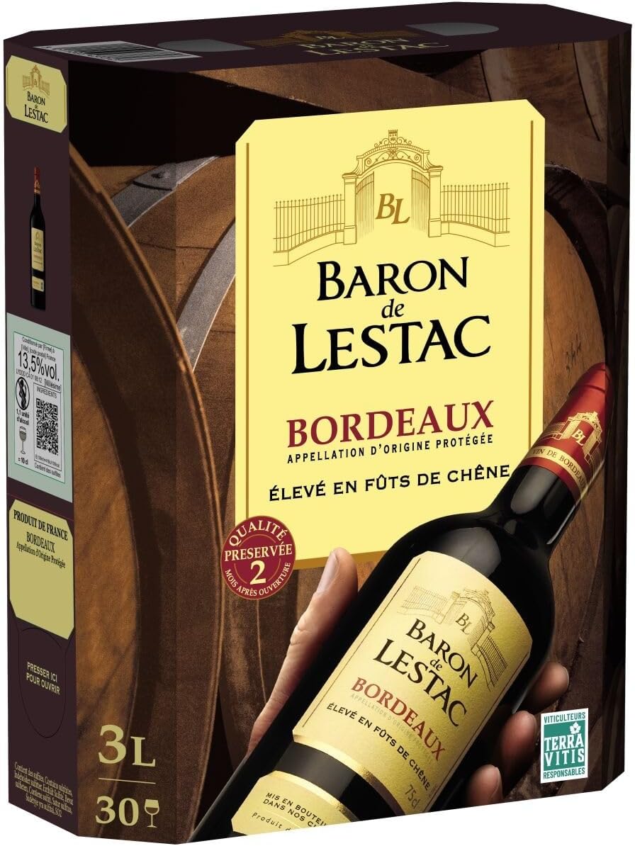 Pack 3 L Plessis-Duval DOP Cabernet d'Anjou Vino Rosado Bag in Box