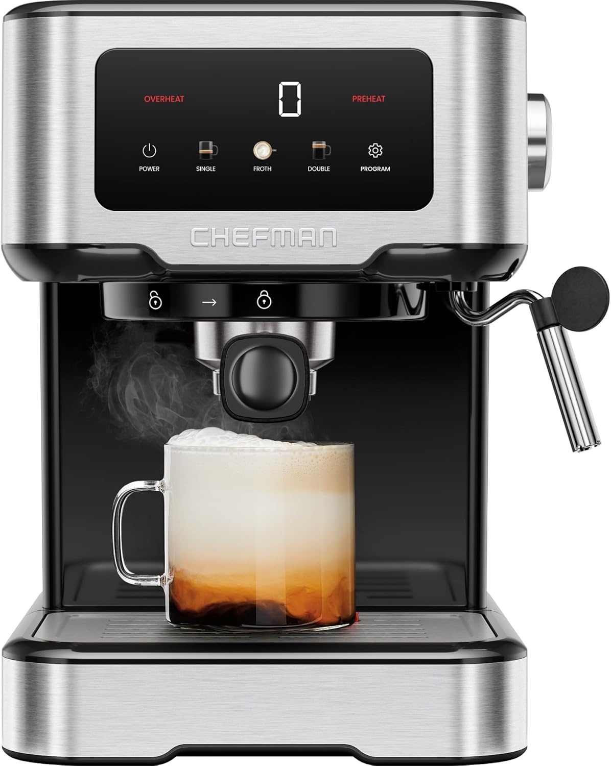 Chefman CraftBrew Cafetera Espresso 15 Bares