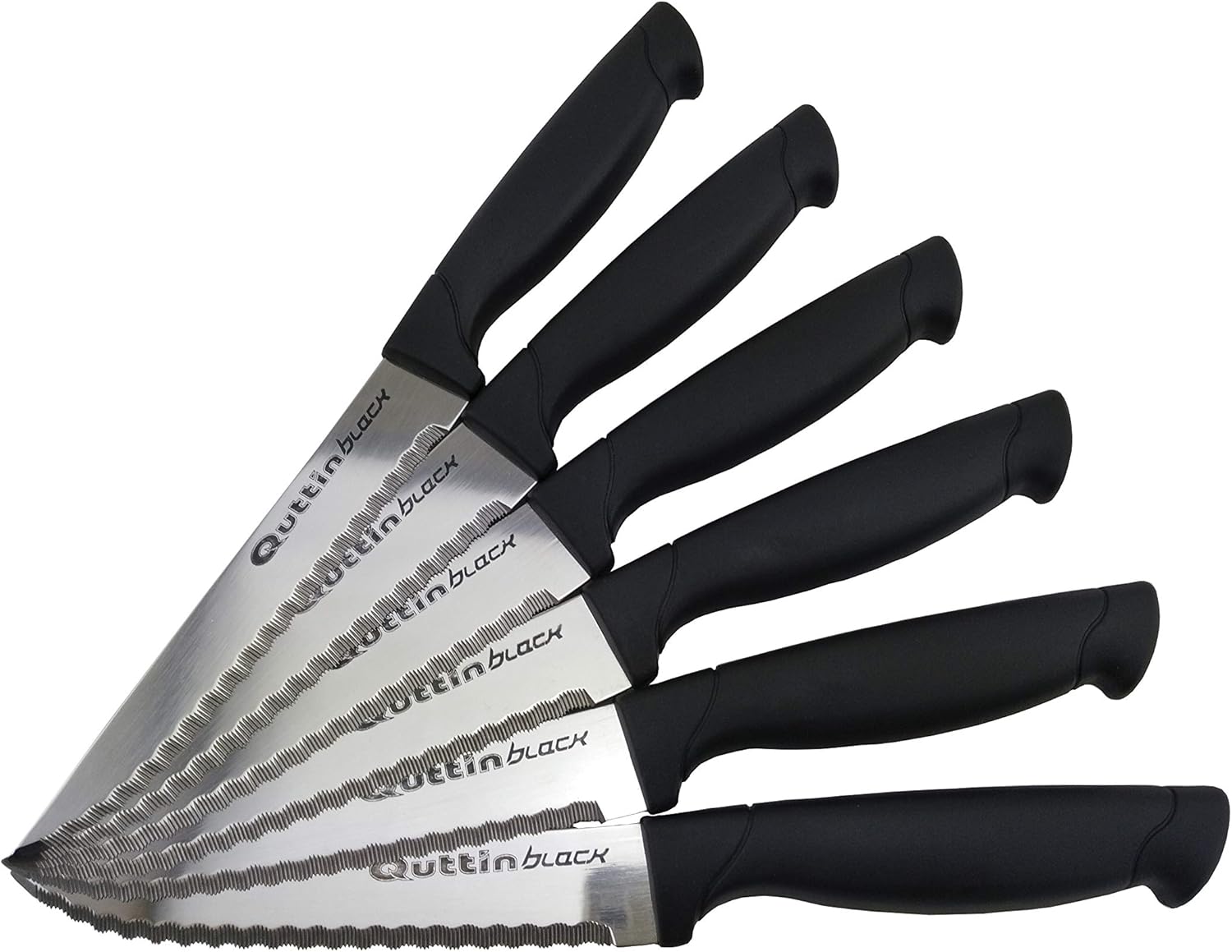 Pack 6 Quttin Cuchillos Mesa Sierra 11cm