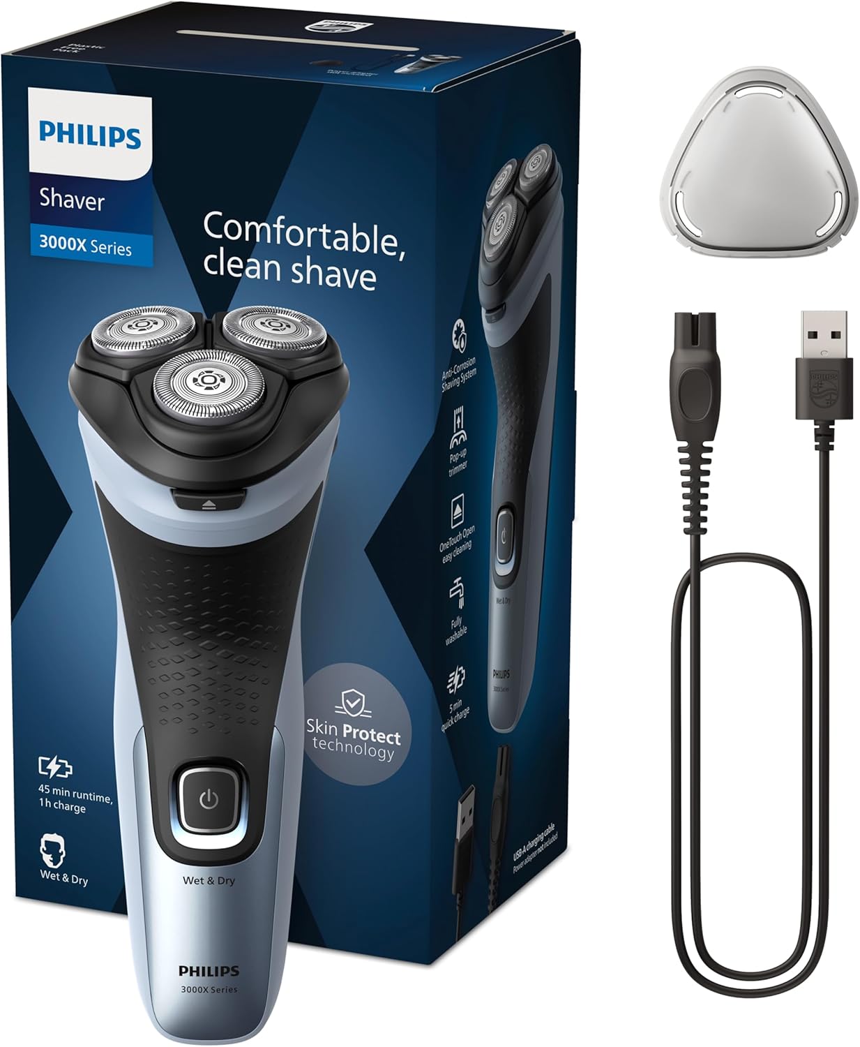 Philips Series X3053 Afeitadora Eléctrica Hombre