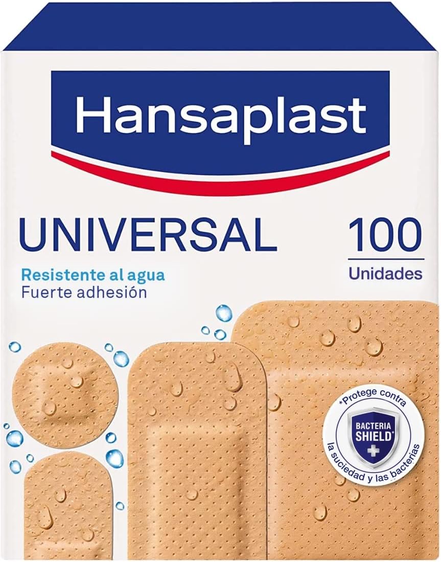 Hansaplast Universal Apósitos Impermeables 100 Uds