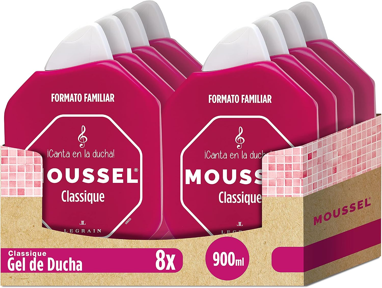 Pack 2 Moussel Gel de Ducha Classique Original 900ml