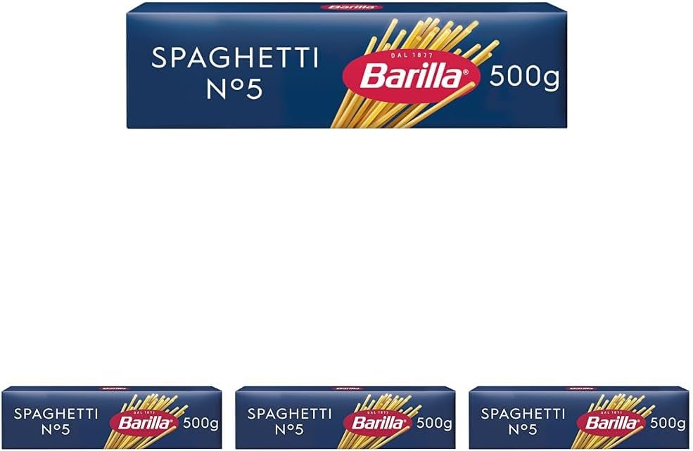 Pack 2 Barilla Spaghetti N.5 500g