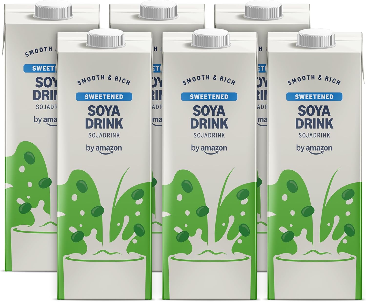 By Amazon Bebida de Soja con Azúcar,1L