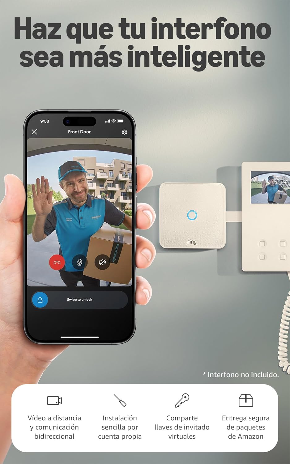 Ring Intercom Video Última Generación