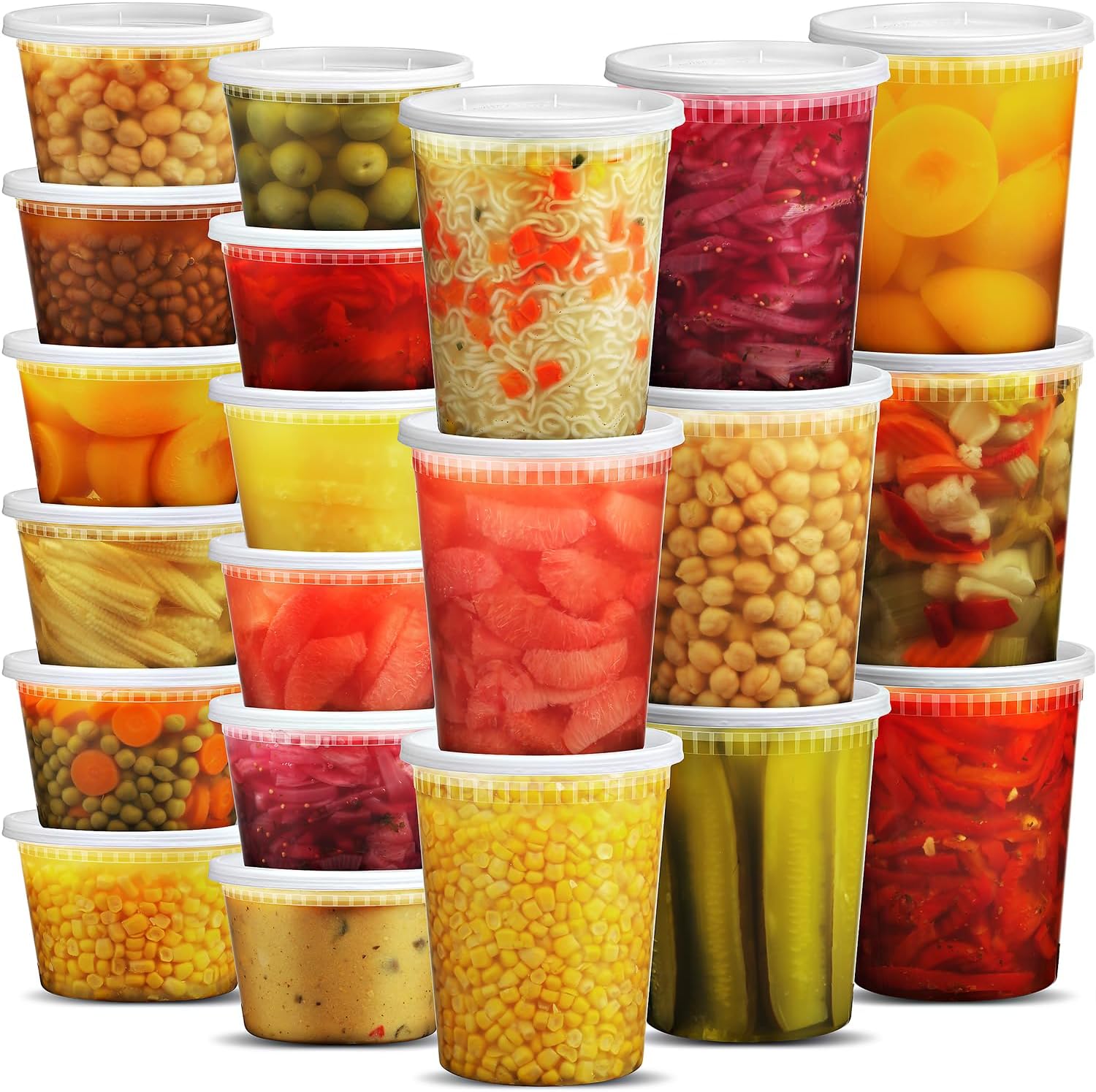 Pack 4 Sistema Klip It Plus Recipientes Herméticos 1 L