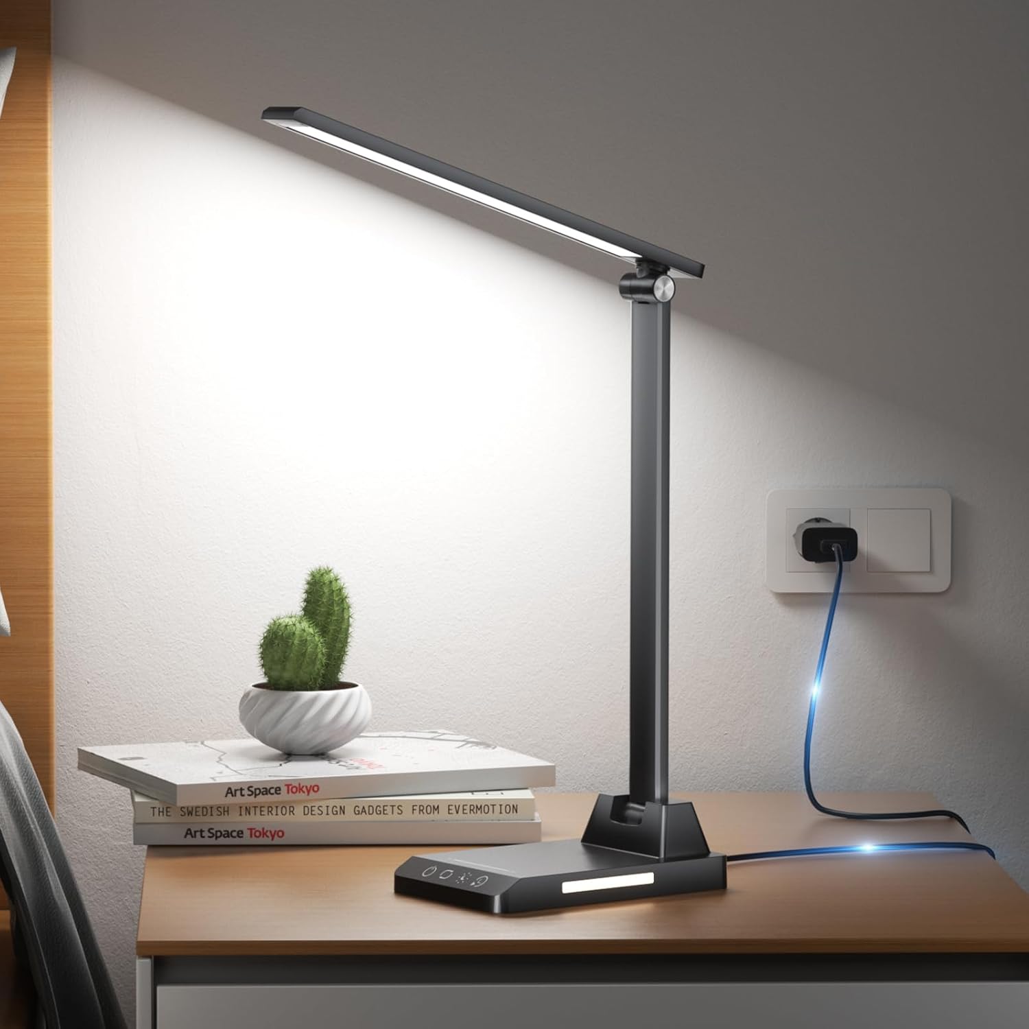 Lámpara de Escritorio LED Ylatoial Regulable