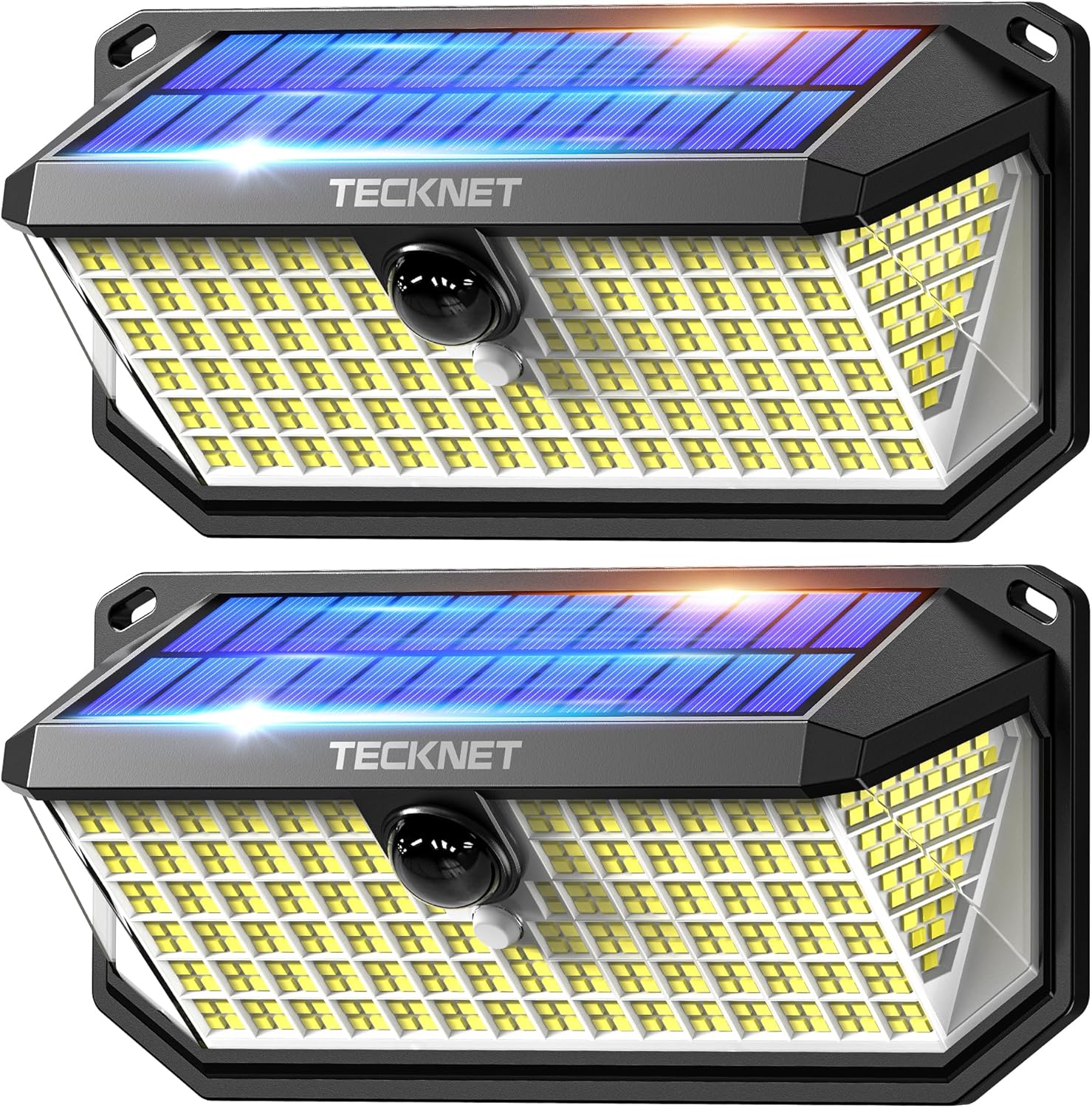 K KASONIC Luces Solares LED Exterior Sensor Dual