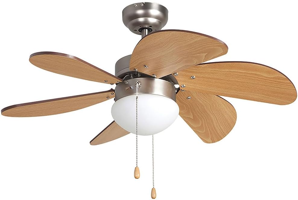 Orbegozo CP 15075N Ventilador de Techo con Luz Marrón