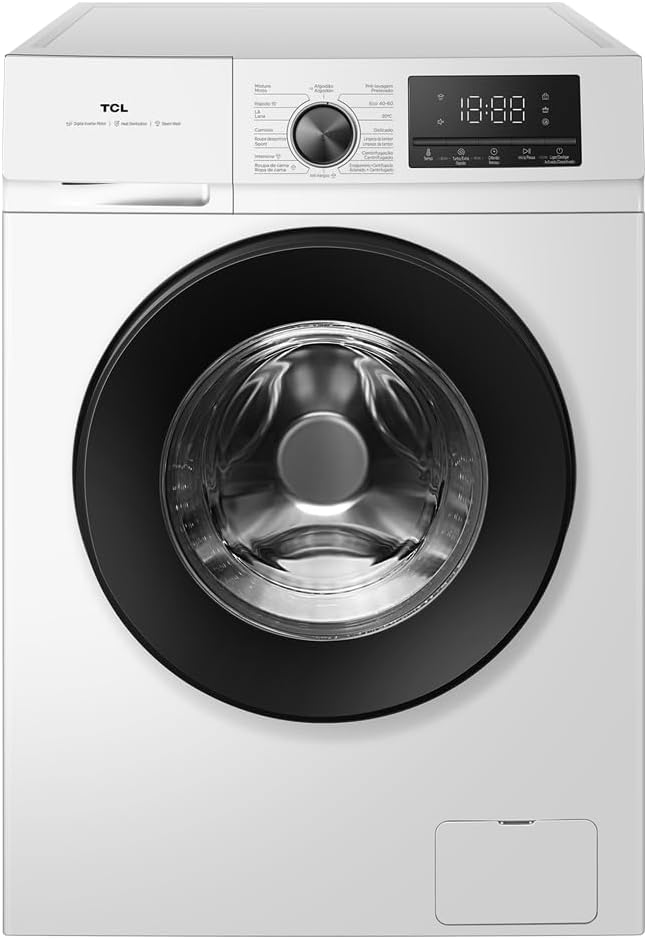 TCL Lavadora Carga Frontal 8kg 1400rpm